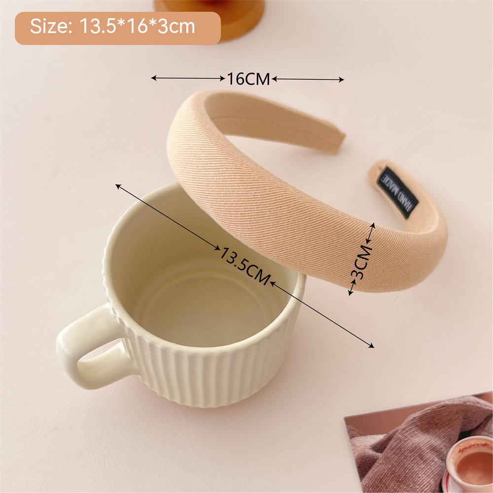 Milk Tea Coffee Color Series Headband Fashion - Image 6