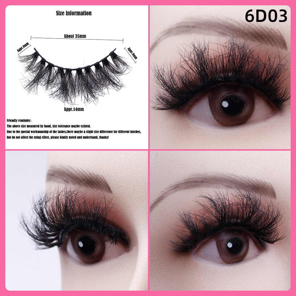 5 Pairs Of Thick False Eyelashes - Image 4