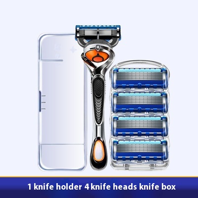 Men's Five-layer 5-blade Manual Shaver Manual Shaver - Image 2