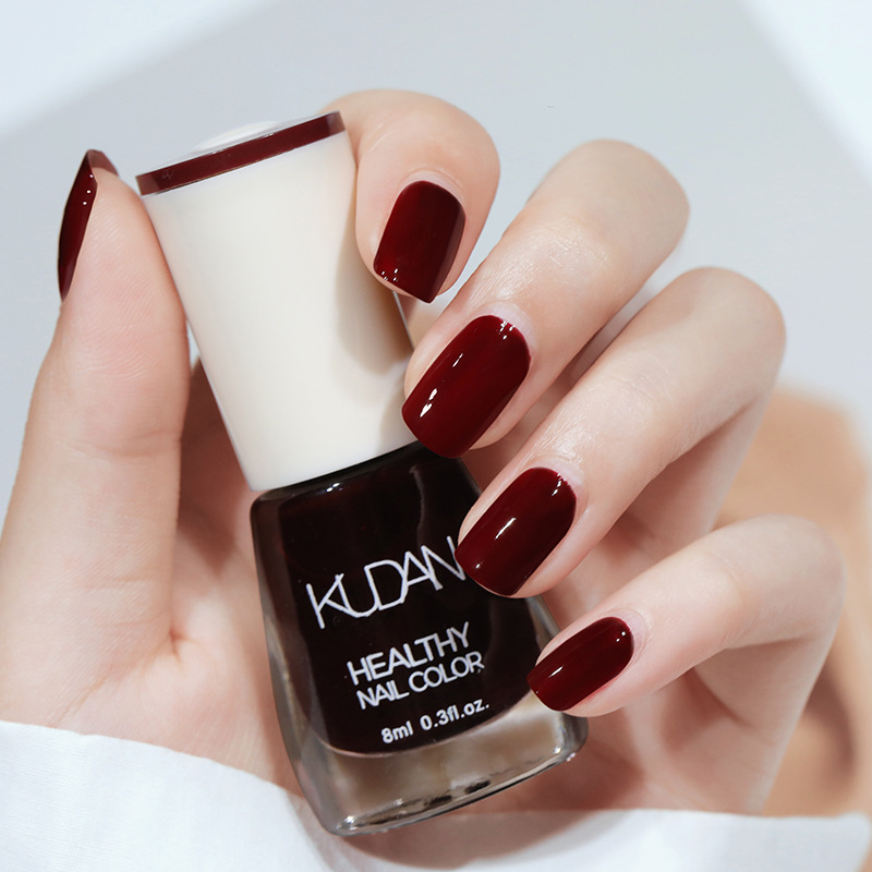 Iridescent Brightening Fine-shimmering No-bake Peel-off-free Clear Nail Polish - Image 3