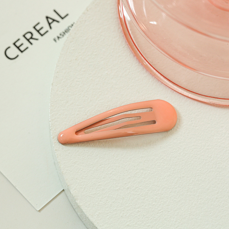 Drop-shaped Clip Paint Epoxy Female BB Clip Headdress Hairpin - Image 2