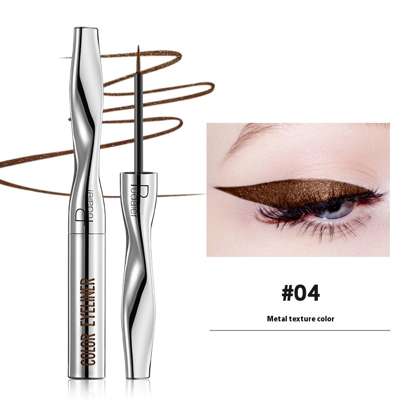 Color Eyeliner Makeup Waterproof Quick-drying Very Fine 24 Colors - Image 4
