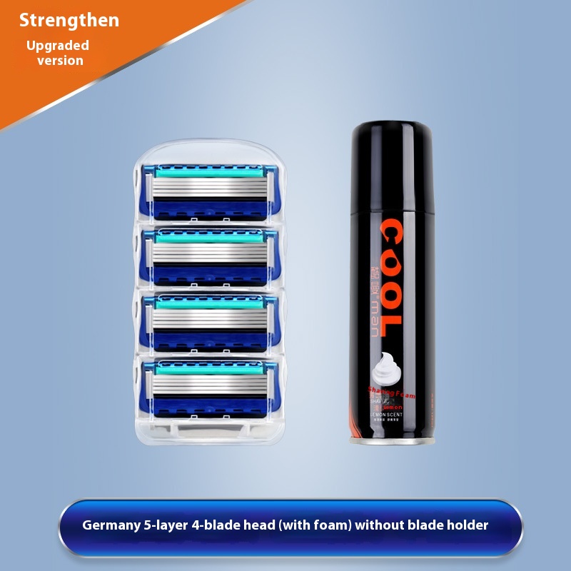 Men's Five-layer 5-blade Manual Shaver Manual Shaver - Image 15