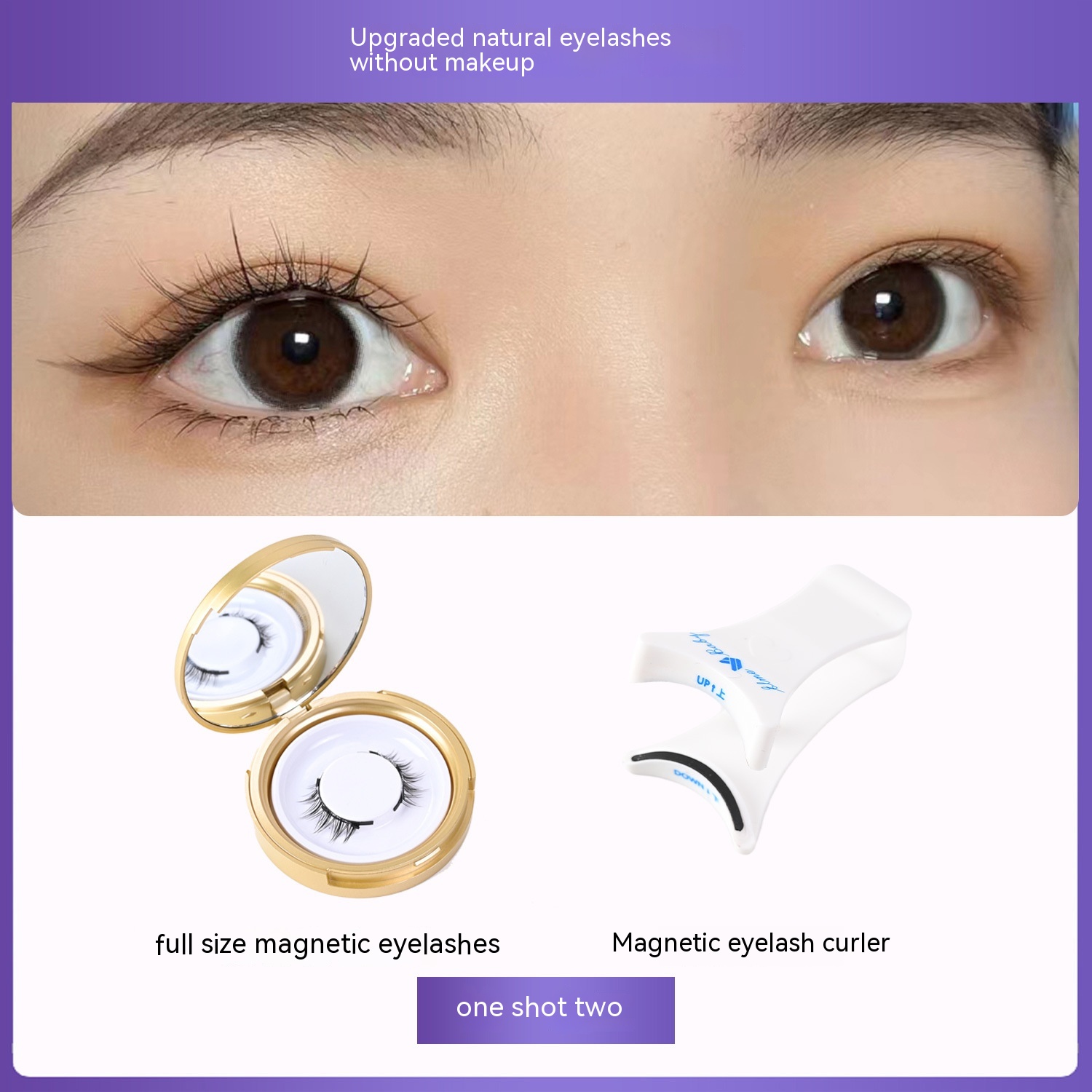 Magnetic Adhesive Free Of Little Devil False Eyelashes - Image 4