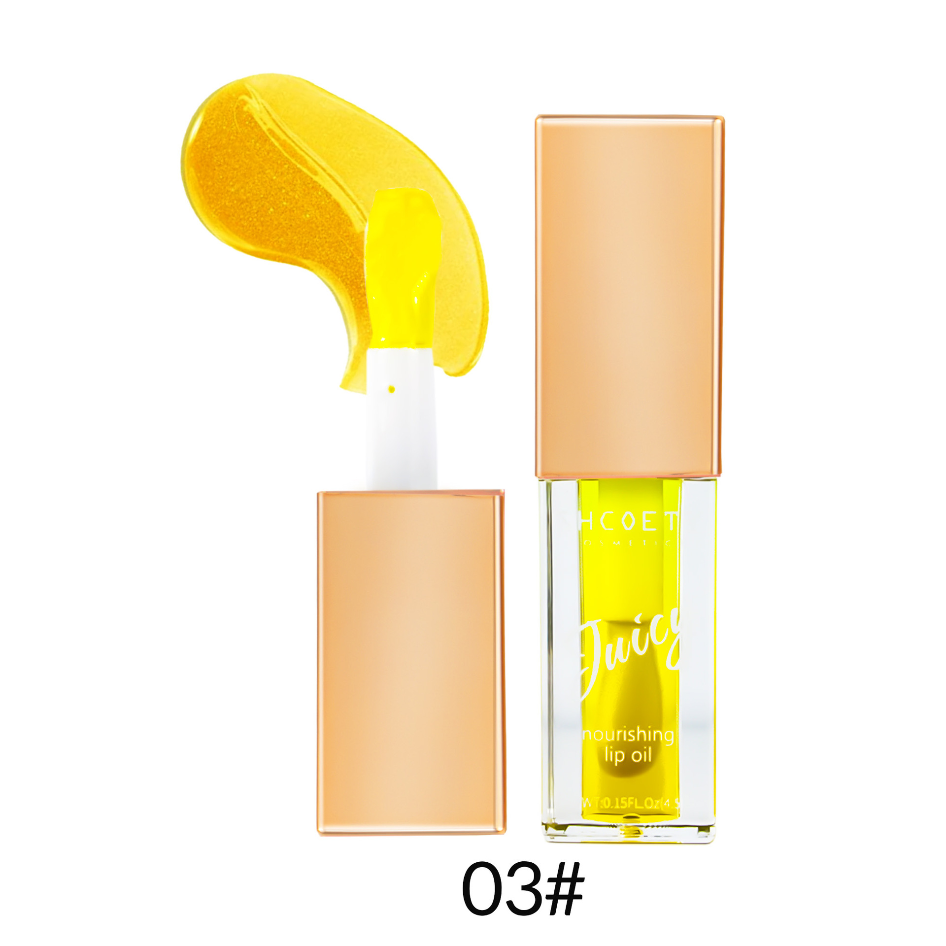 Lip Oil Fruit Flavor Two-Color Moisturizing Lip Lacquer - Image 3