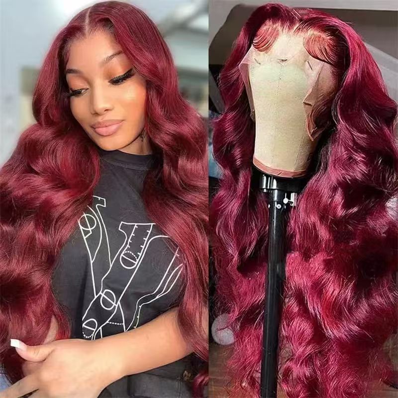 Womens Black Long Curly Wig Full Synthetic Hair With Big Waves