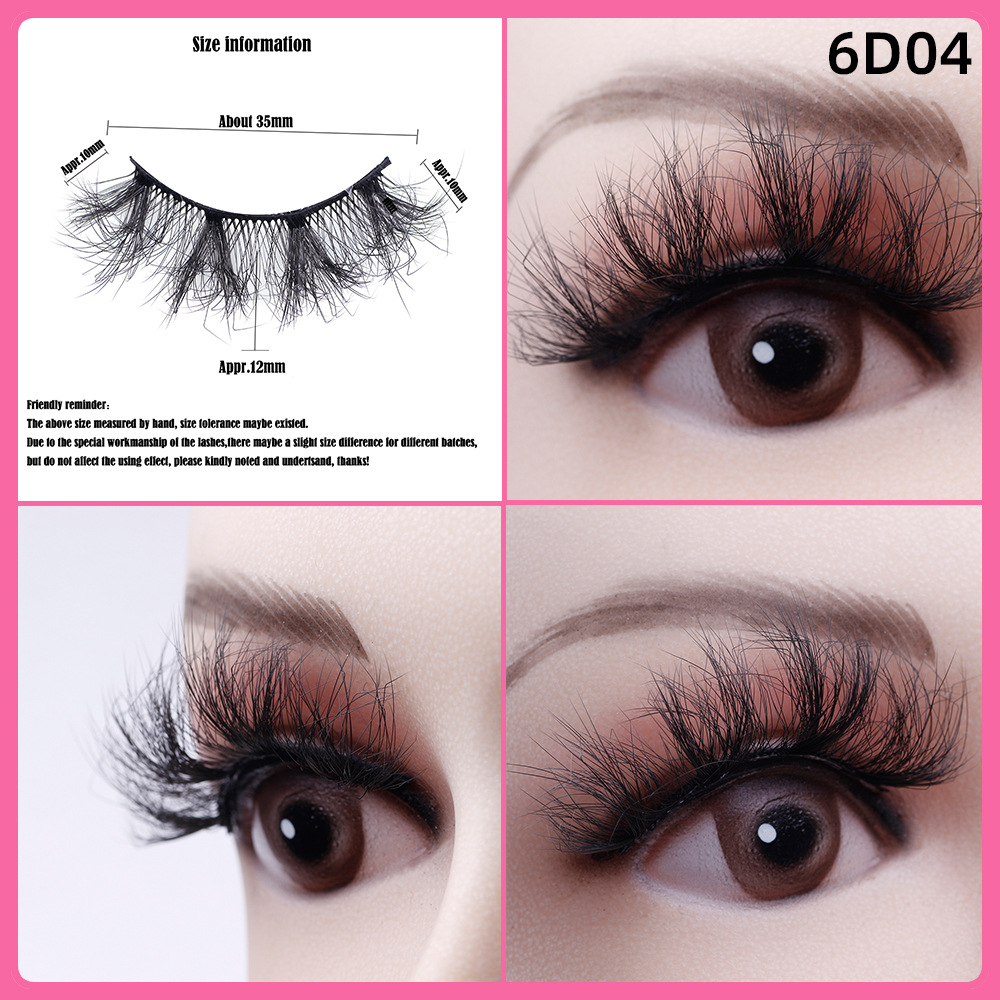 5 Pairs Of Thick False Eyelashes - Image 5