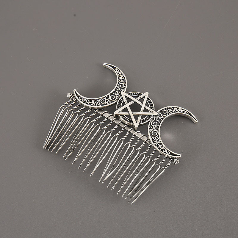 Creative Pentagram Moon Simple All-Match Personalized Hair Stick