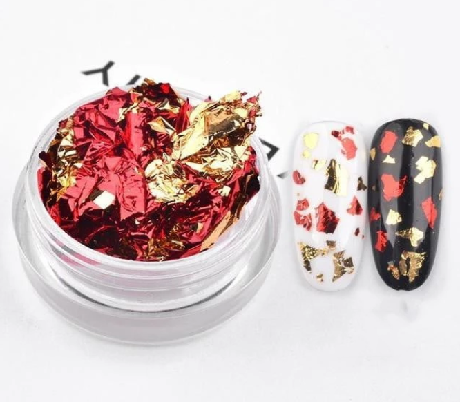 Nail tin foil fragment nail jewelry - Image 4