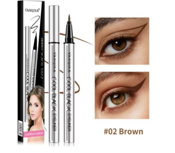 Waterproof Quick-drying Smudge-proof Liquid Eyeliner Pencil - Image 2