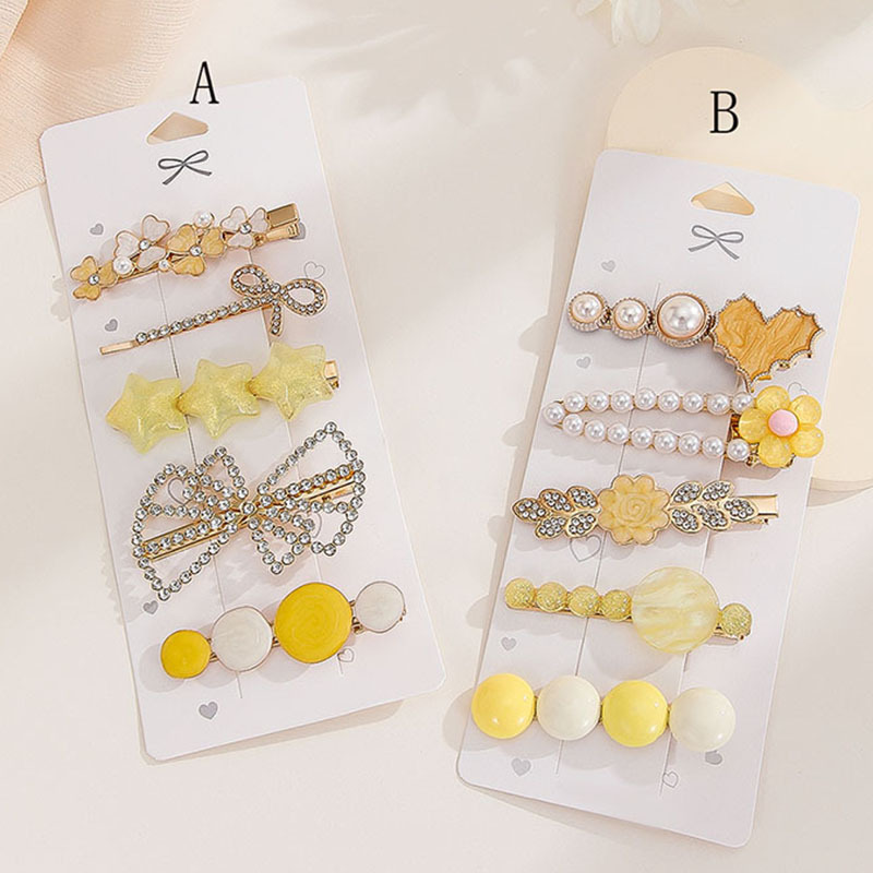 High Sense Barrettes Korean Simple Side Forehead Hairpin Hair Clip Girl Fringe Clip Headdress - Image 6