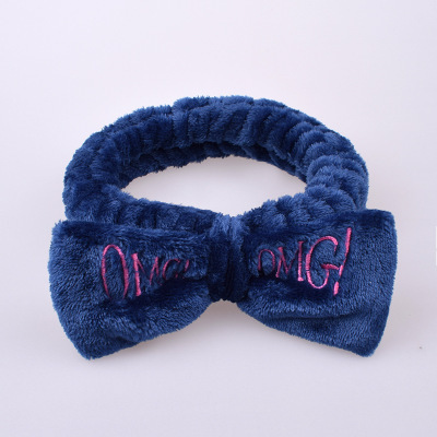 Coral velvet butterfly end hair band - Image 14