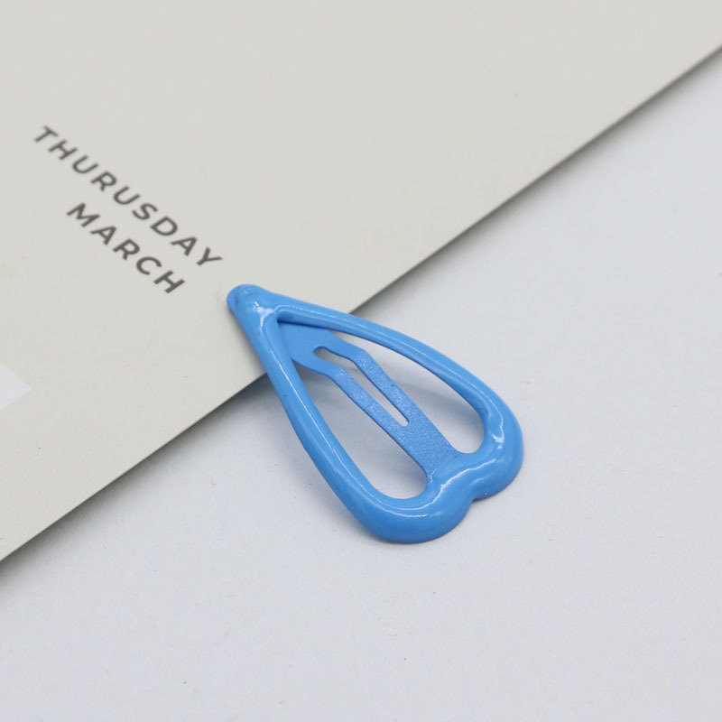 Oil Dripping Spray Paint Side Clip Bang Clip Love Children's Hair Accessories - Image 3