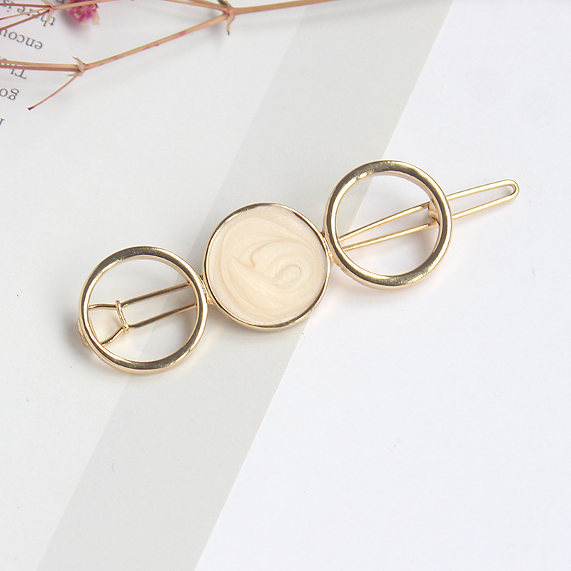 Round metal hairpin hair accessories - Image 3