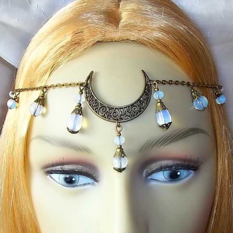 Moon accessory crystal pendant - Image 2