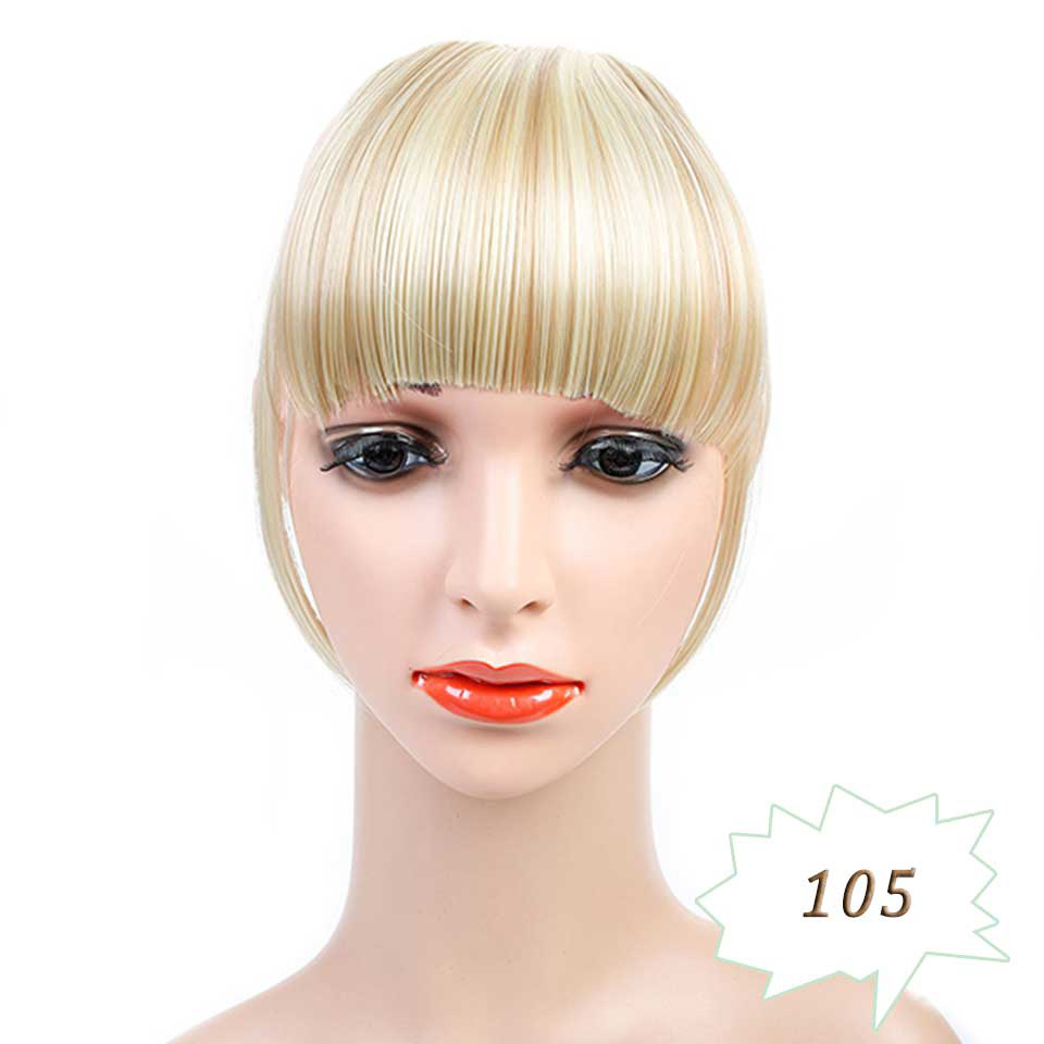 3D Clip-In Bangs Hair Extensions - Image 5