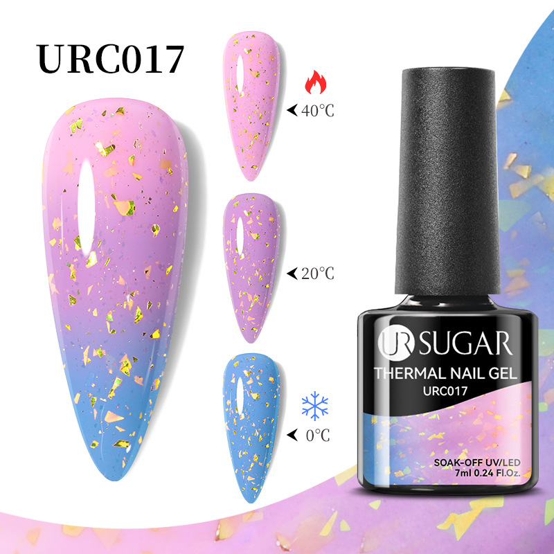 Autumn And Winter New Temperature Change UV Polish Cold And Warm Gradient Nail Glue - Image 17