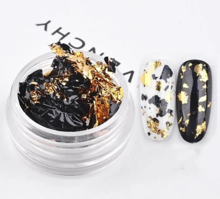 Nail tin foil fragment nail jewelry - Image 3