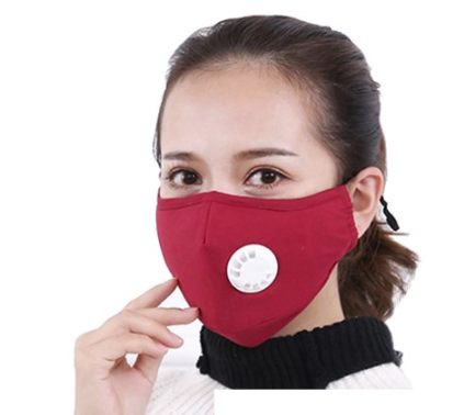 Fashion Thicken Anti Wind Mouth Muffle Anti Air Pollution Mouth Mask With Filter - Image 2