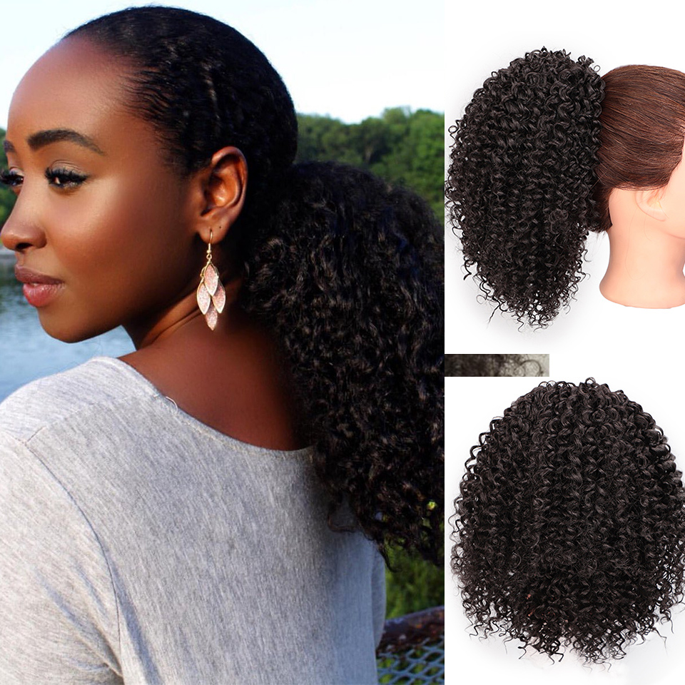 European and American wig chemical fiber fluffy ponytail - Image 7
