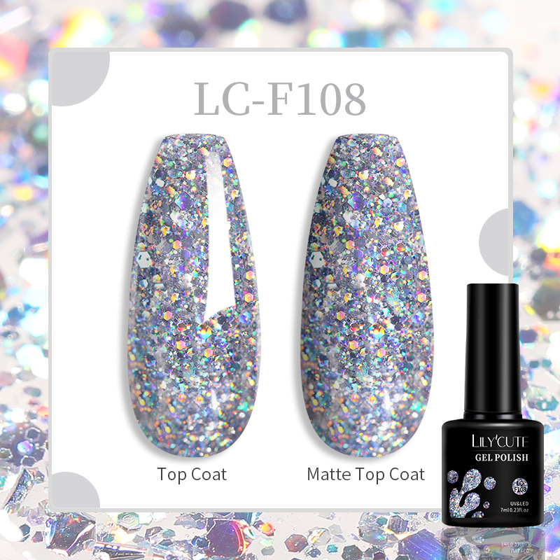 184 Colors Full Set Nail Glue Set Matte Nail Art Non-wash Sealing Layer Nail Polish Gel Base Gel - Image 8