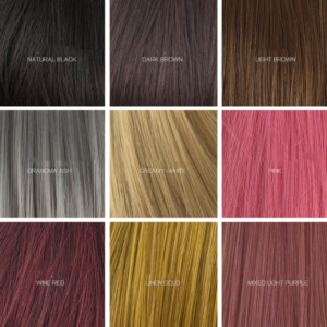 European and American doll wig