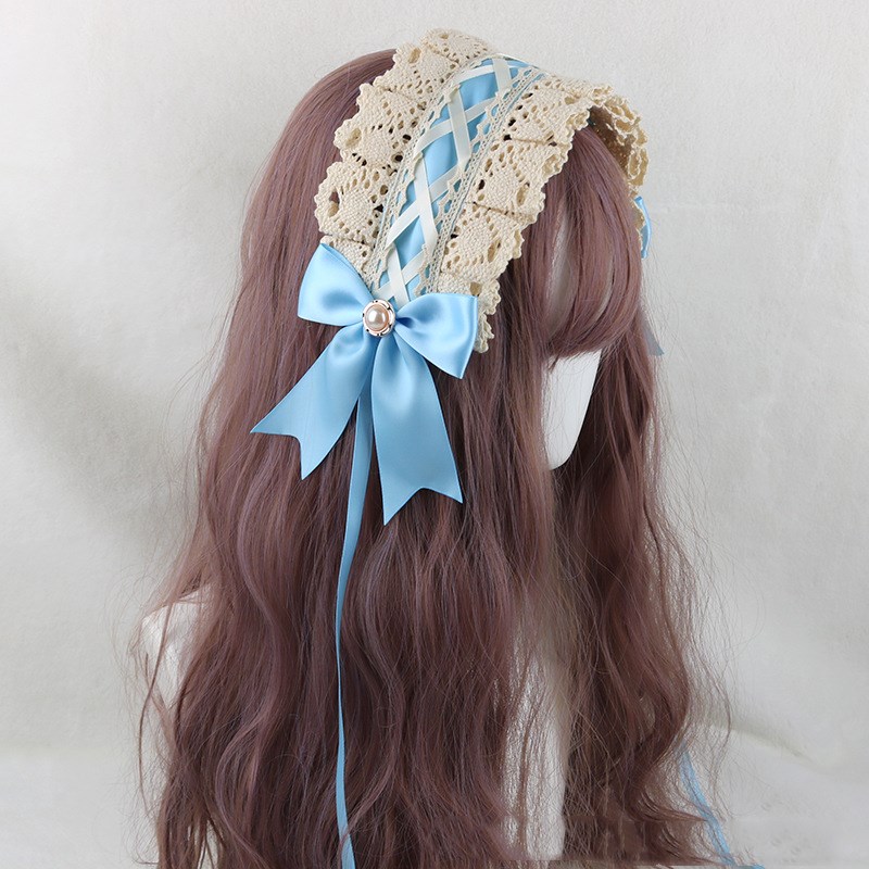 Japanese soft girl Lolita lace headdress - Image 11