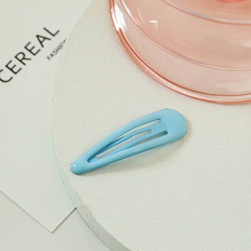 Drop-shaped Clip Paint Epoxy Female BB Clip Headdress Hairpin - Image 16