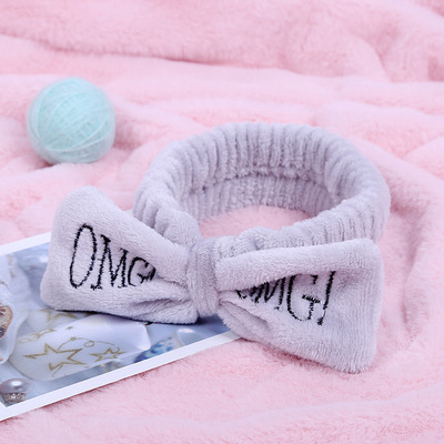 Coral velvet butterfly end hair band - Image 15