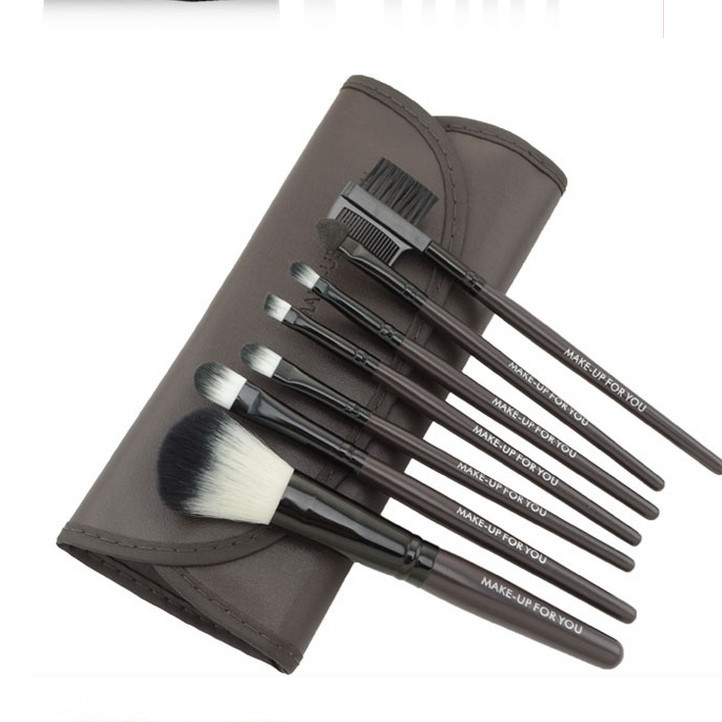 7 make-up makeup brushes, high-end makeup brush bag, a variety of colors available - Image 5
