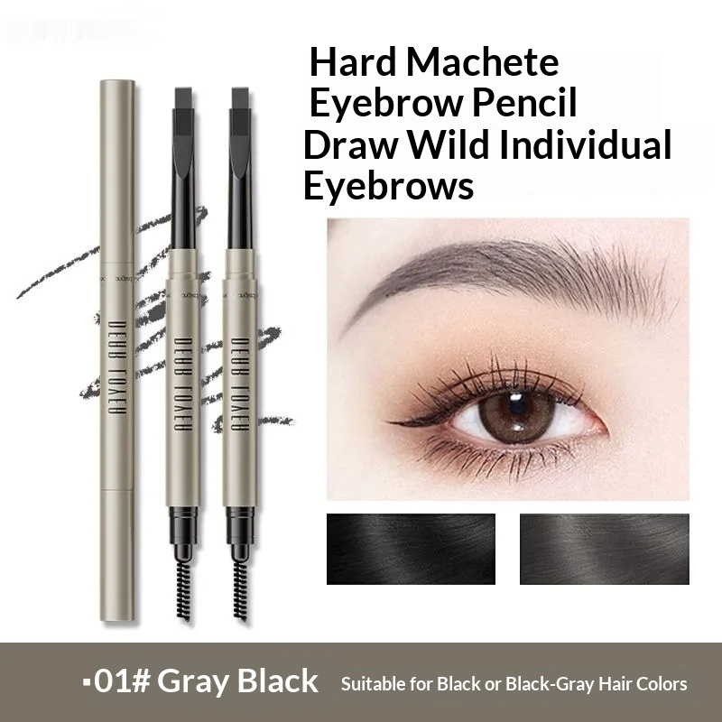 Studio-grade Eyeliner Pencil With A Natural Wood Finish Waterproof And Smudge-proof - Image 2