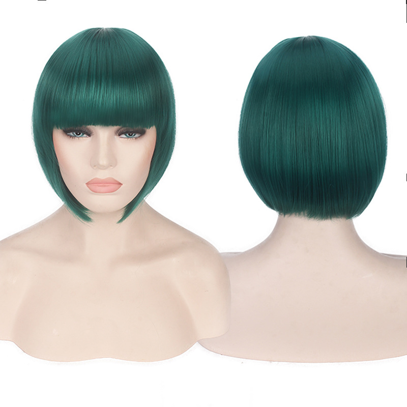 cosplay wig short hair bob - Image 9