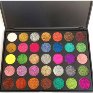 Glitter powder sequin eyeshadow New 35 color sequin eyeshadow glitter applicator
