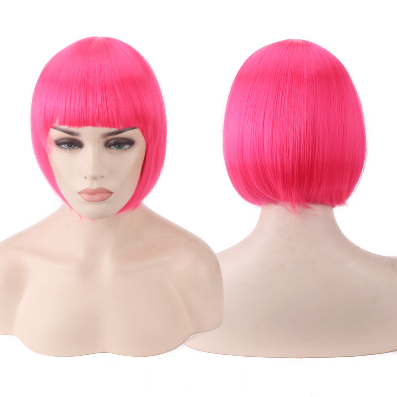 cosplay wig short hair bob - Image 13