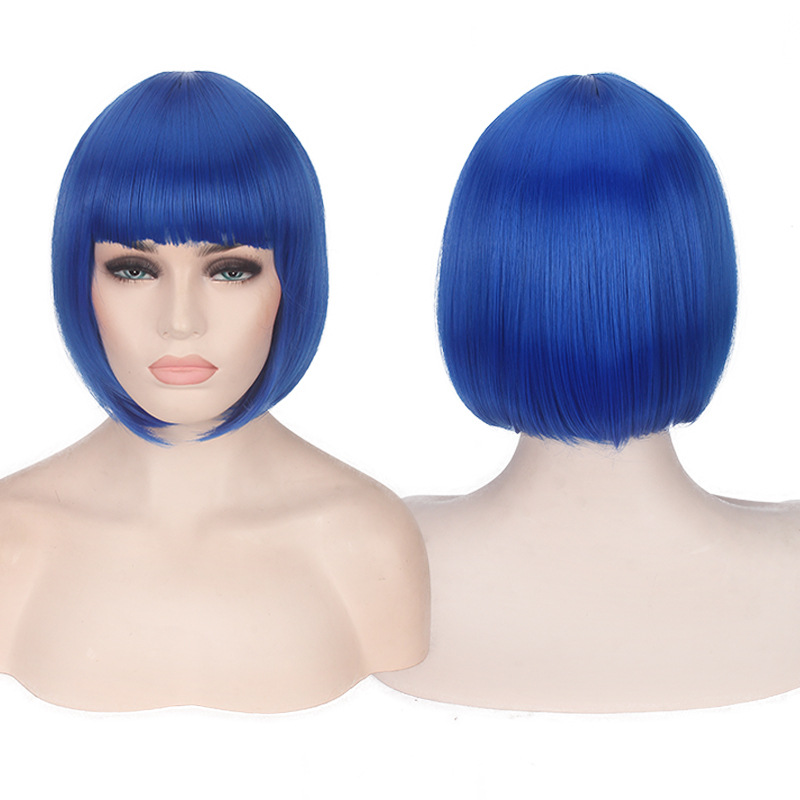 cosplay wig short hair bob - Image 4