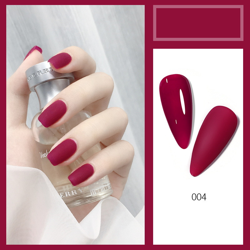 New Milk Tea Nude Color Popular Cherries Milky White Nail Shop Dedicated - Image 4
