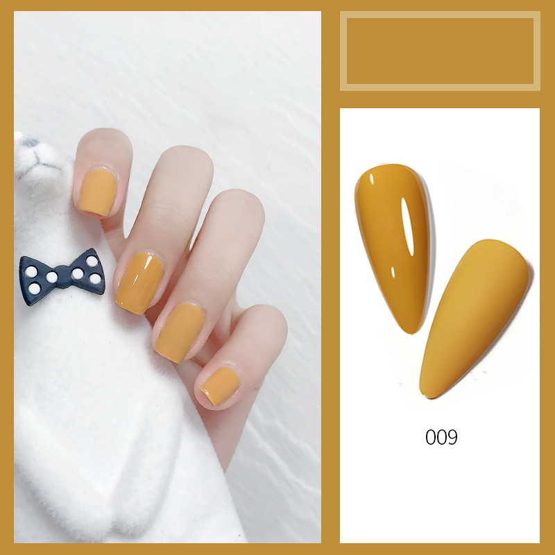 New Milk Tea Nude Color Popular Cherries Milky White Nail Shop Dedicated - Image 9