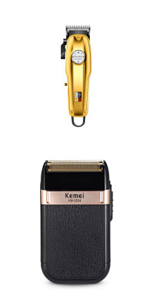 Double mesh razor