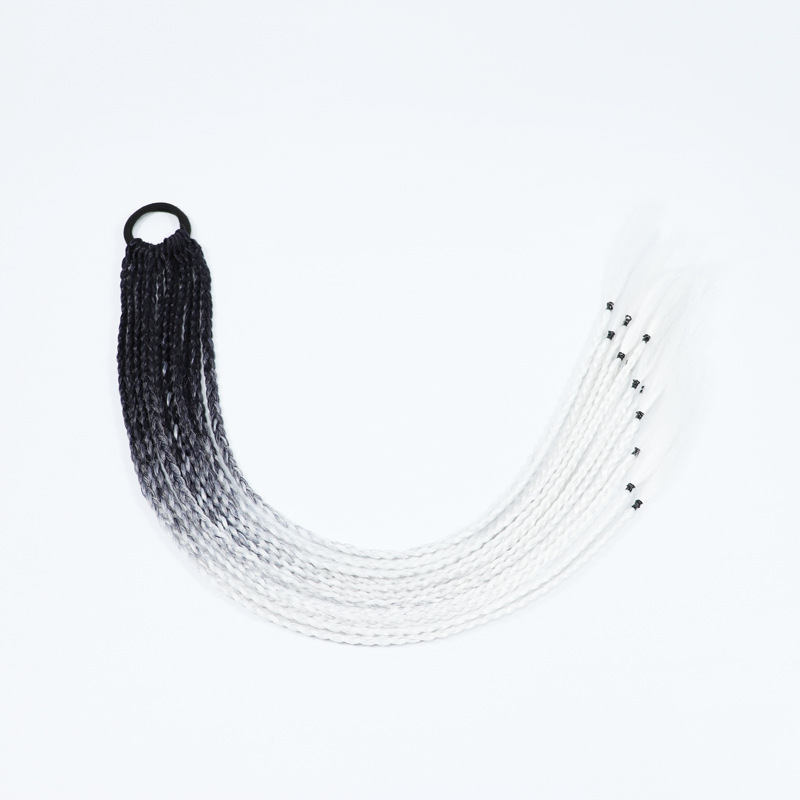Color Dirty Braided Ponytail Headdress - Image 11
