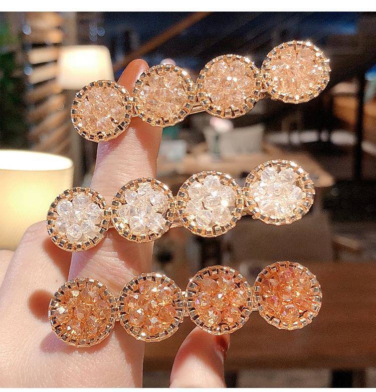 South Korea Ins Net Red Pearl Hairpin Set Hairpin Girl Word Clip Combination Side Bangs Clip Grabbing Clip - Image 13