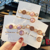 South Korea Ins Net Red Pearl Hairpin Set Hairpin Girl Word Clip Combination Side Bangs Clip Grabbing Clip - Image 7