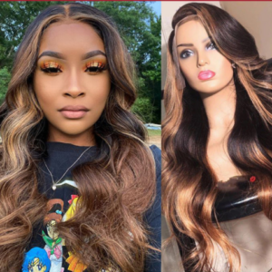 Wig European And American Long Curly Hair Wavy Curly Hair Front Lace African Women Chemical Fiber Wig Cover