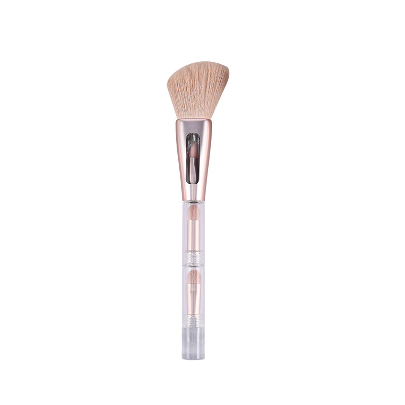 Four-In-One Portable Makeup Brush Beauty Makeup Brush Blush Brush Eye Shadow Brush Makeup Tool - Image 4