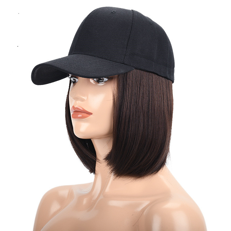 Wig Hat Wig Integrated Bob Head - Image 2