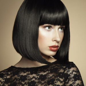 Wig Female Short Hair Straight Hair With Bangs Hair Cover Girls Fluffy Handsome Bobo
