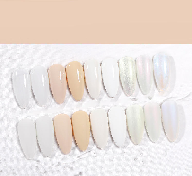 The New Cat'S Eye Ice Tea Naked Powder Dirty Purple Nail Polish Glue Nail Shop Special - Image 27