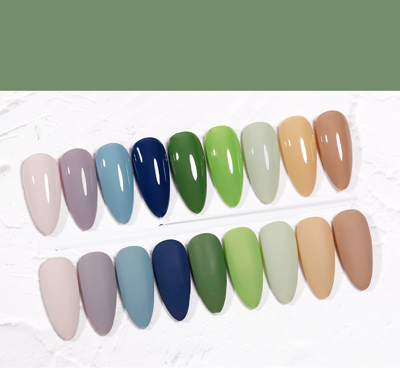 The New Cat'S Eye Ice Tea Naked Powder Dirty Purple Nail Polish Glue Nail Shop Special - Image 18
