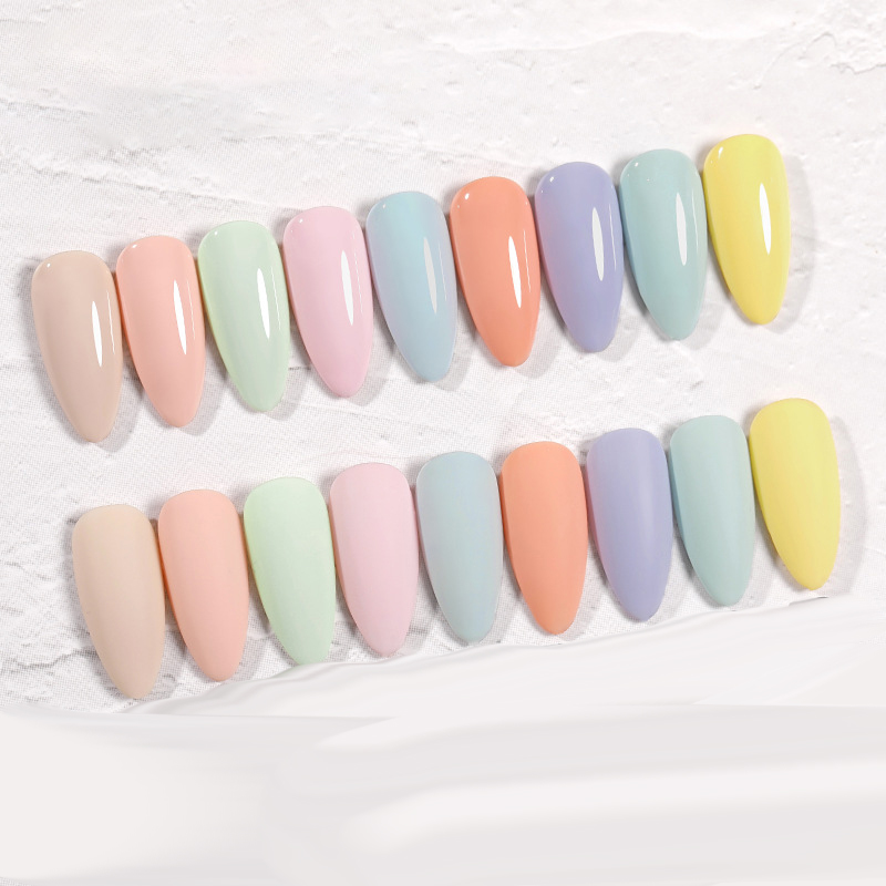 The New Cat'S Eye Ice Tea Naked Powder Dirty Purple Nail Polish Glue Nail Shop Special - Image 12