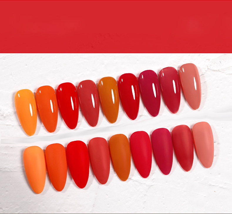 The New Cat'S Eye Ice Tea Naked Powder Dirty Purple Nail Polish Glue Nail Shop Special - Image 3
