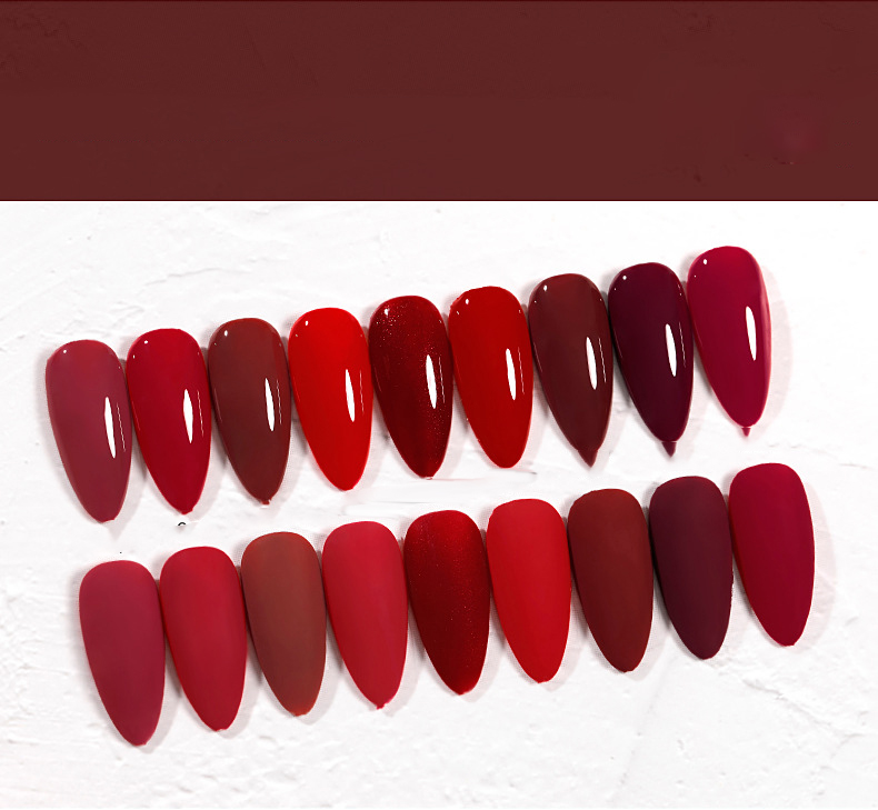 The New Cat'S Eye Ice Tea Naked Powder Dirty Purple Nail Polish Glue Nail Shop Special - Image 2